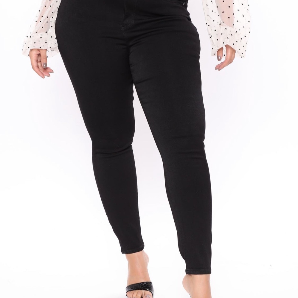 Fashion Nova Black Jean NWT Plus Size